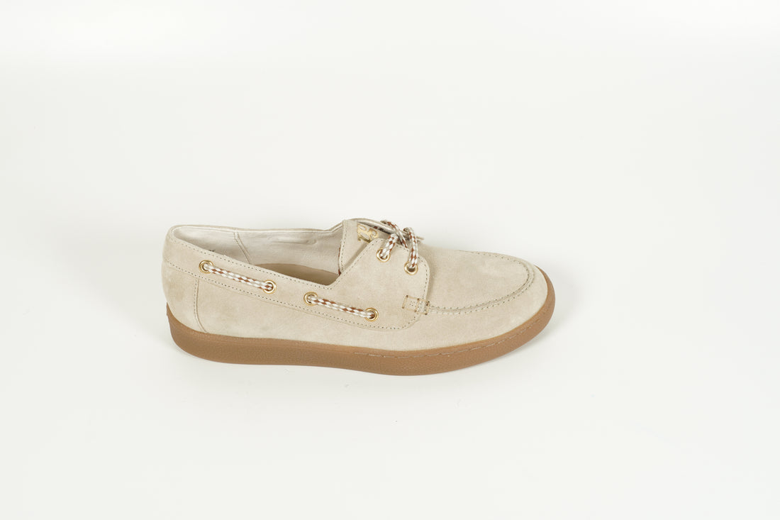 Bootschuh Beige