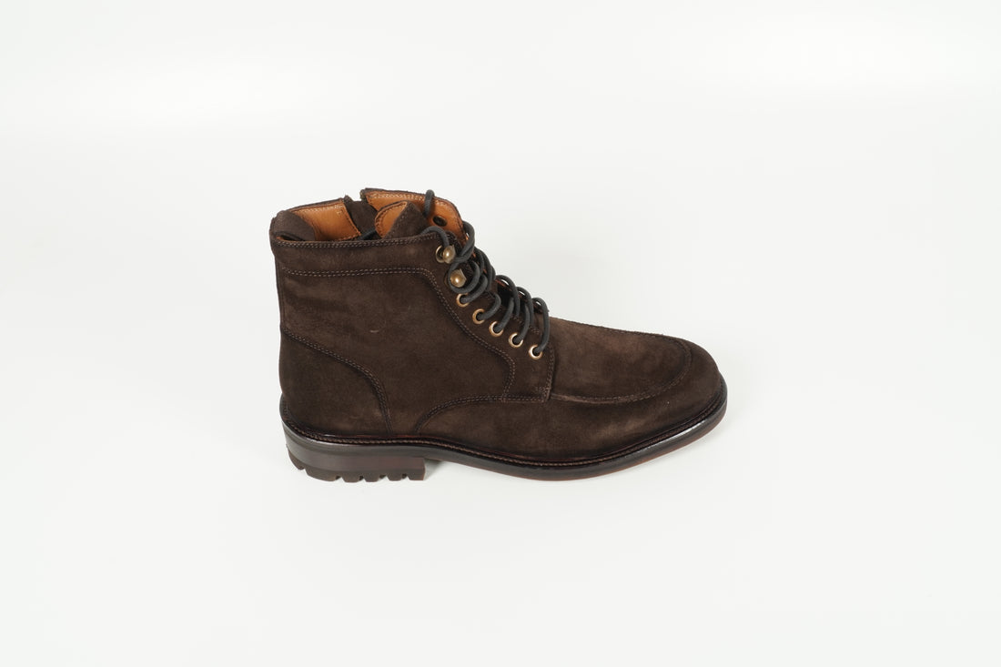 Schnürschuh Braun