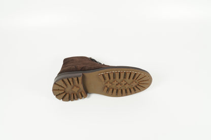 Schnürschuh Braun