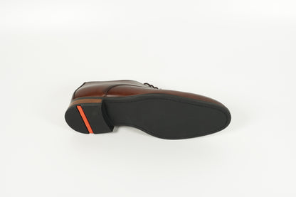 Schnürschuh Braun