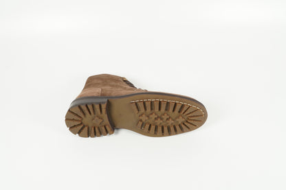 Schnürschuh Braun