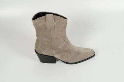 ankle boots gray