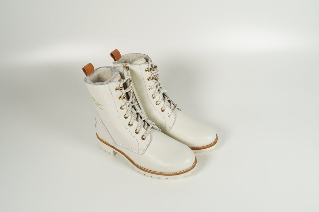 Bottines blanches