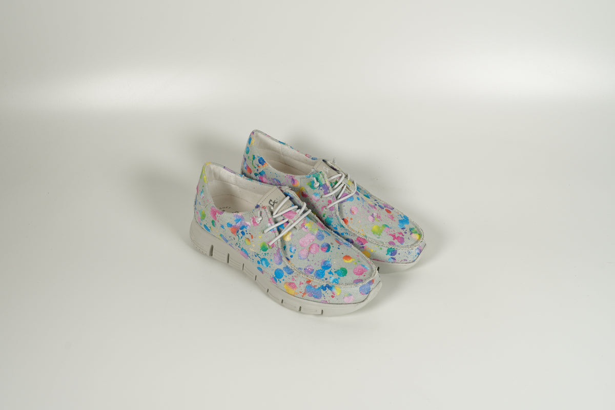 Halbschuh Grau