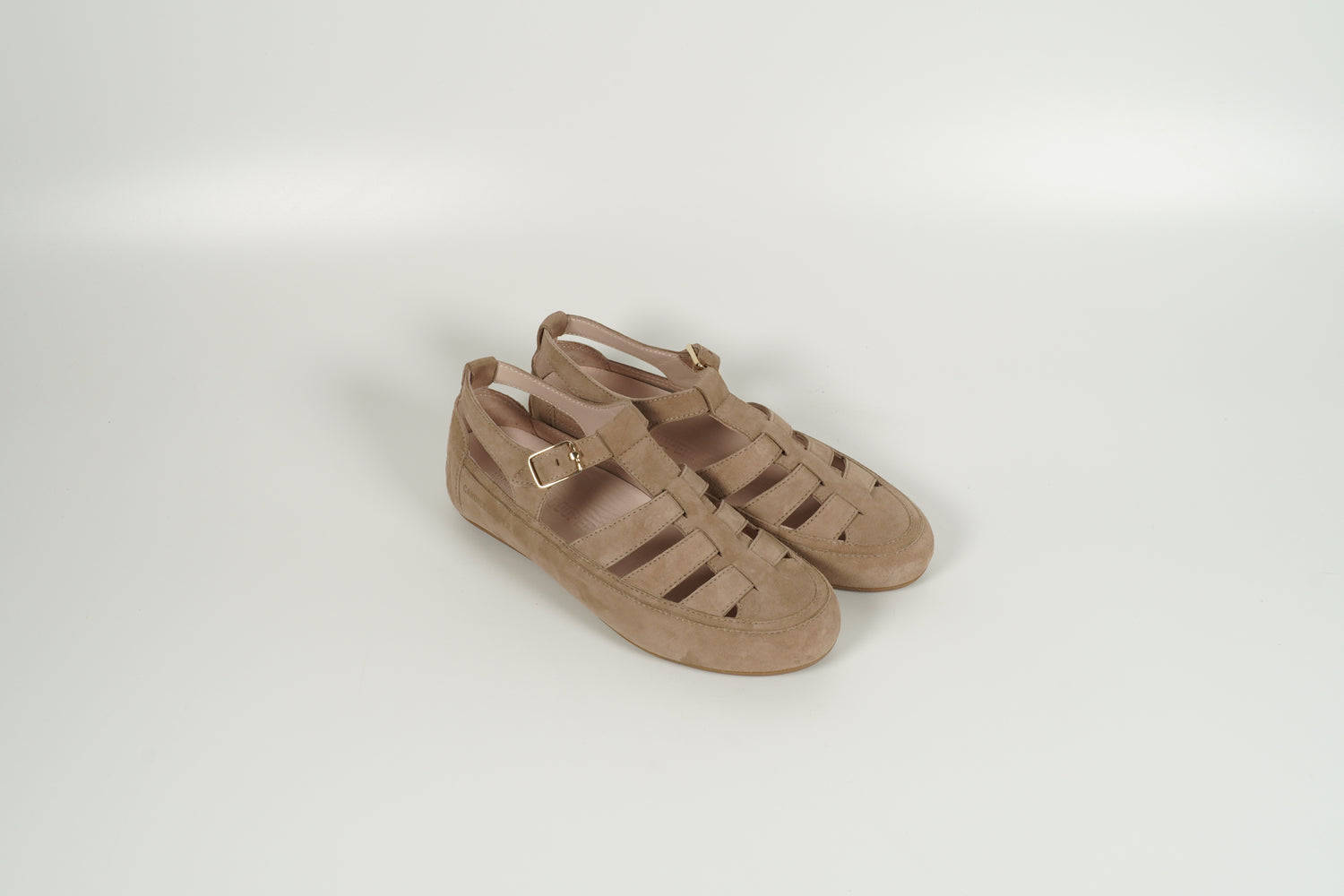 Halbschuh Beige