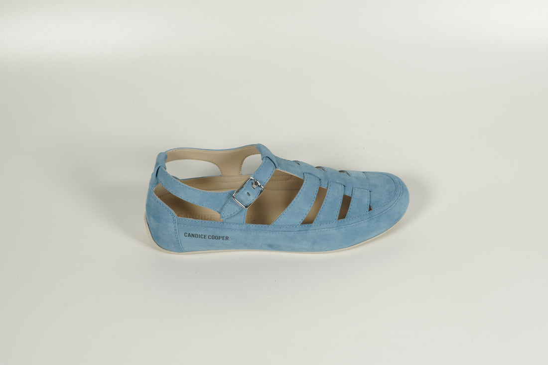 Halbschuh Blau