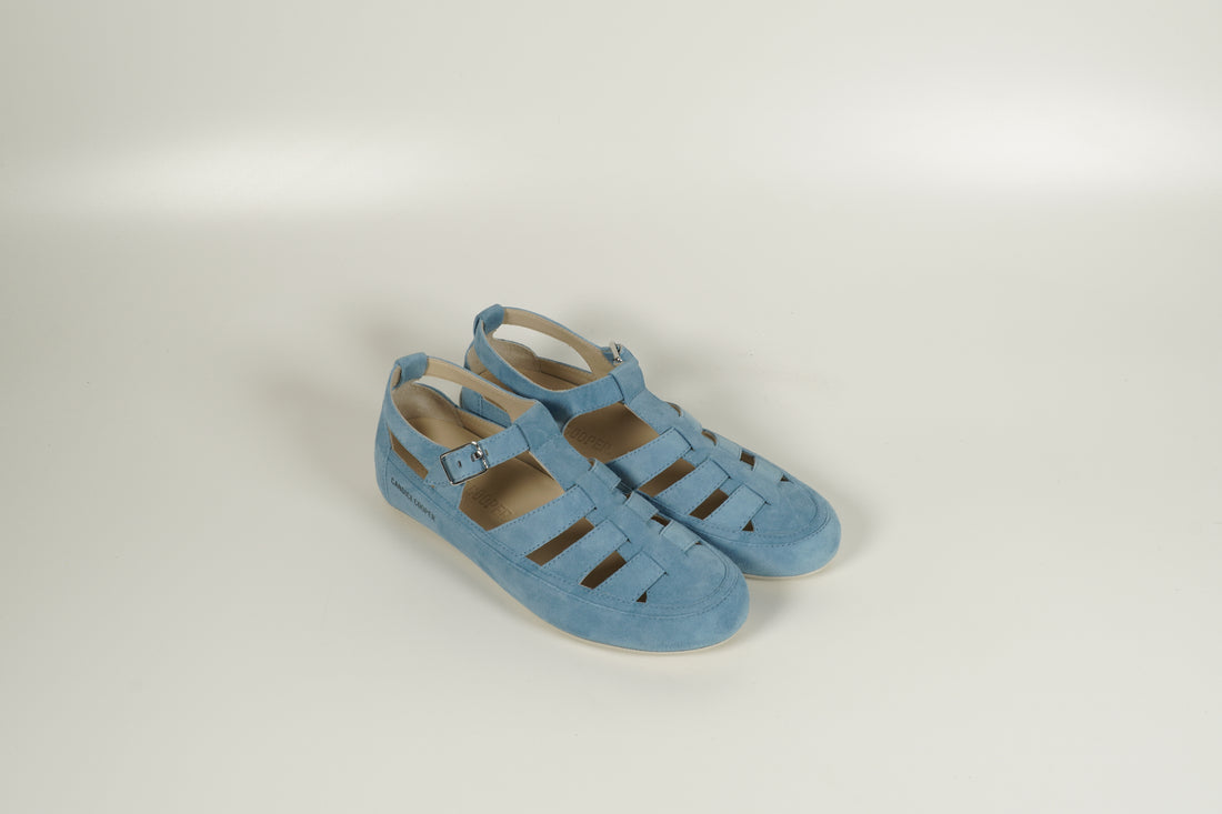 Halbschuh Blau