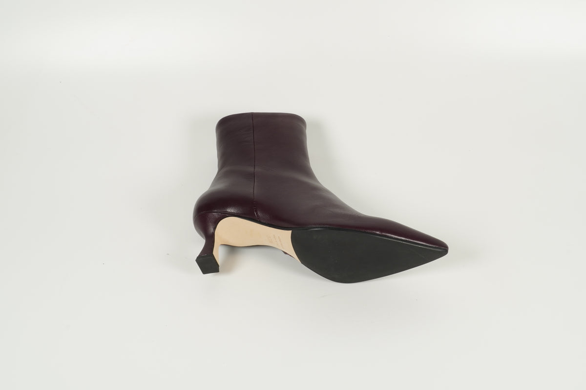 Stiefelette Rot