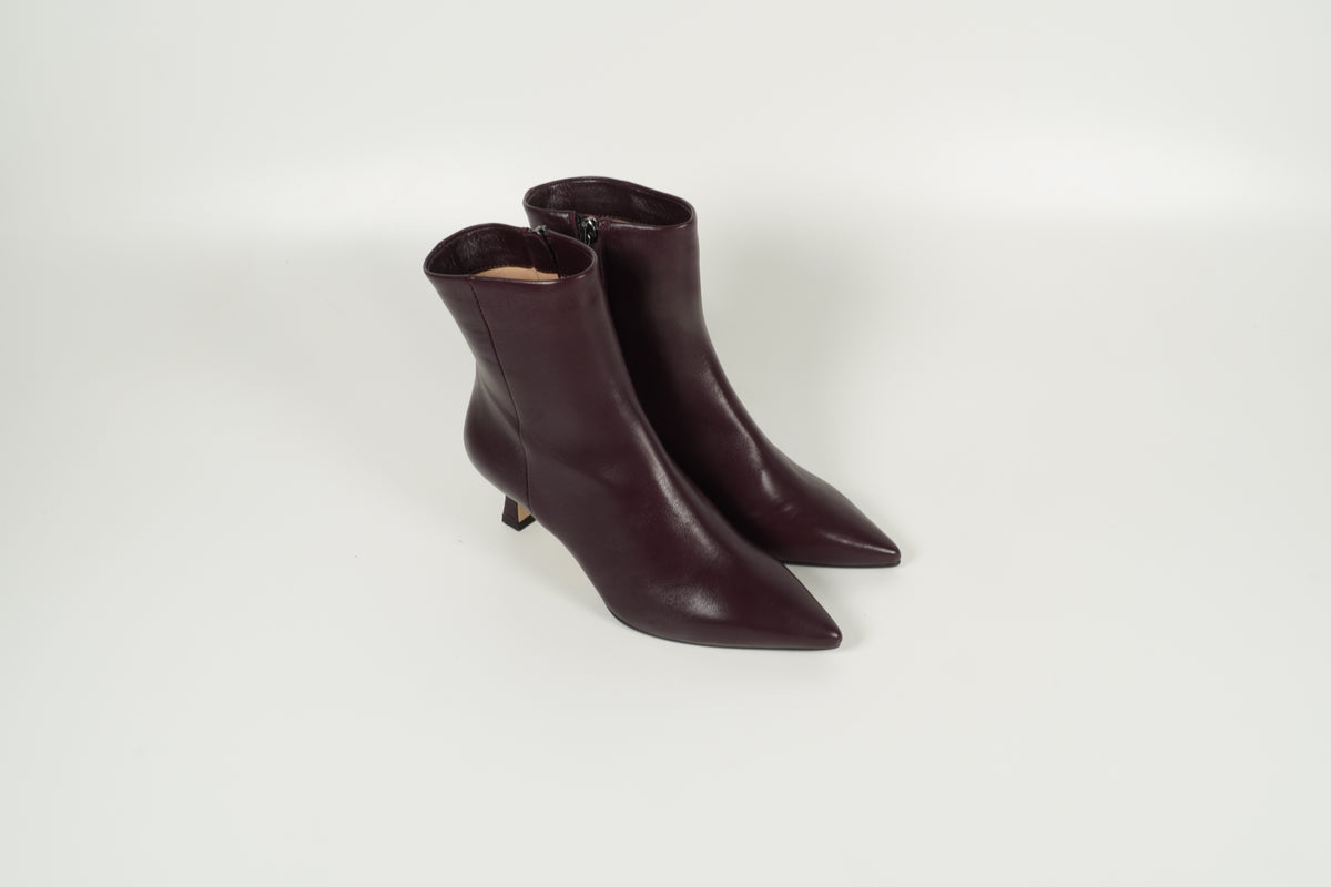 Stiefelette Rot