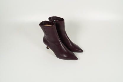 Stiefelette Rot