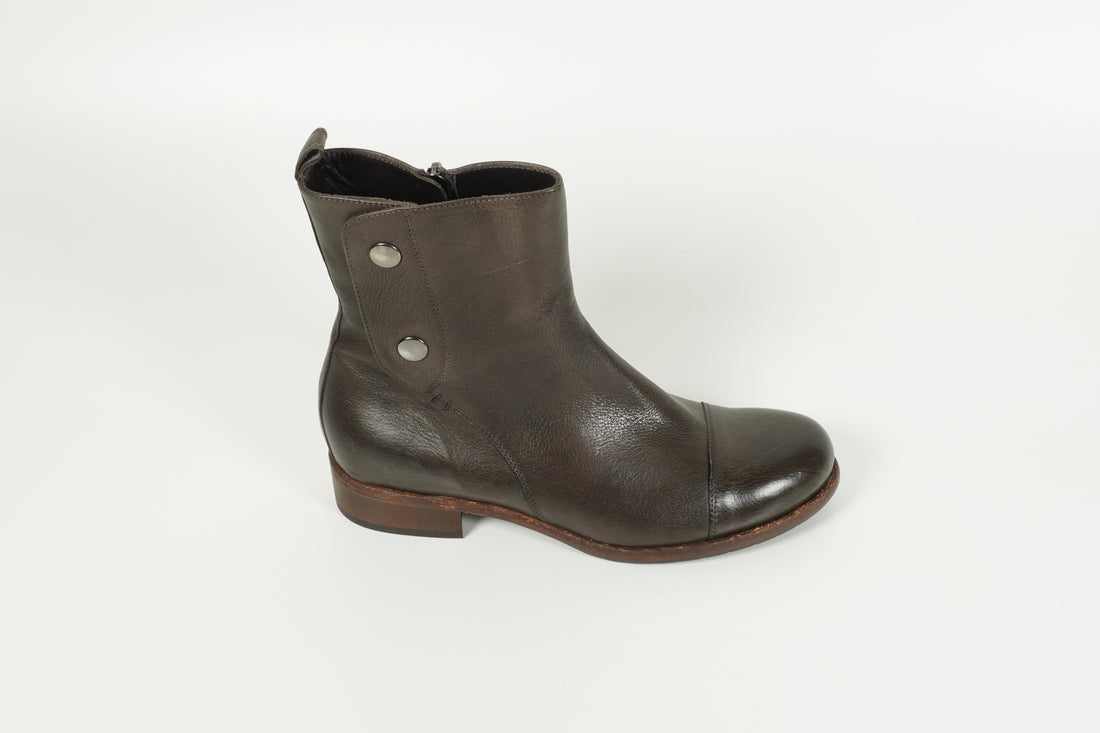 Stiefelette Grün