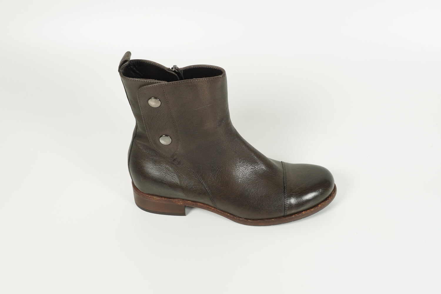 Stiefelette Grün