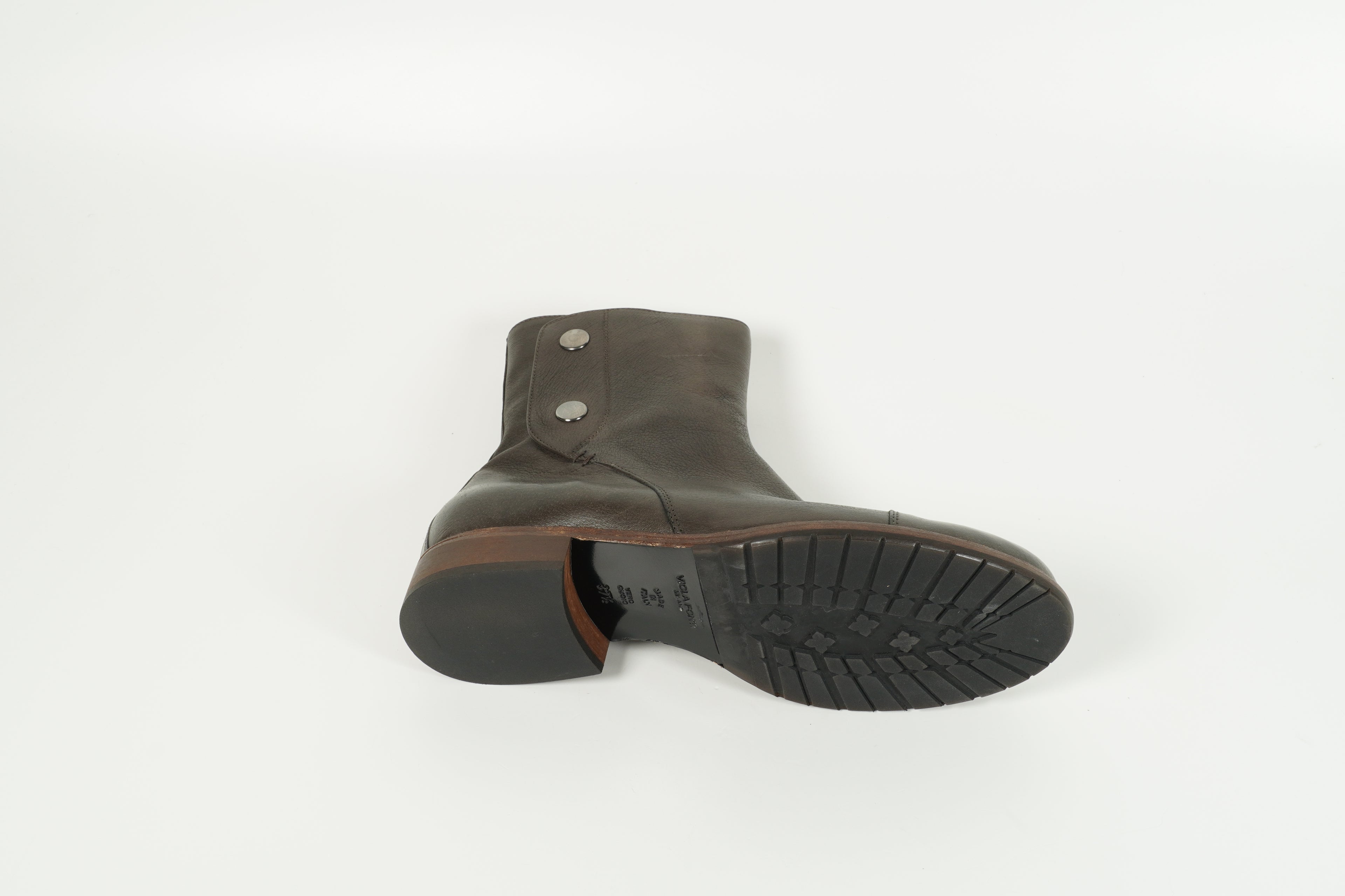 Stiefelette Grün