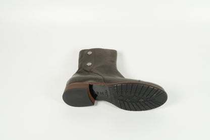 Stiefelette Grün