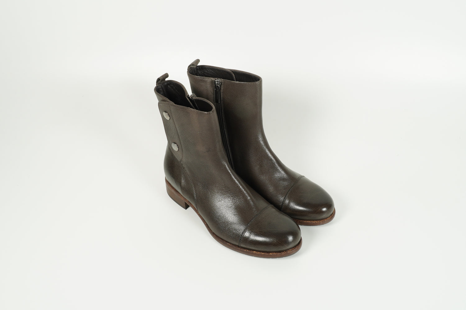 Stiefelette Grün