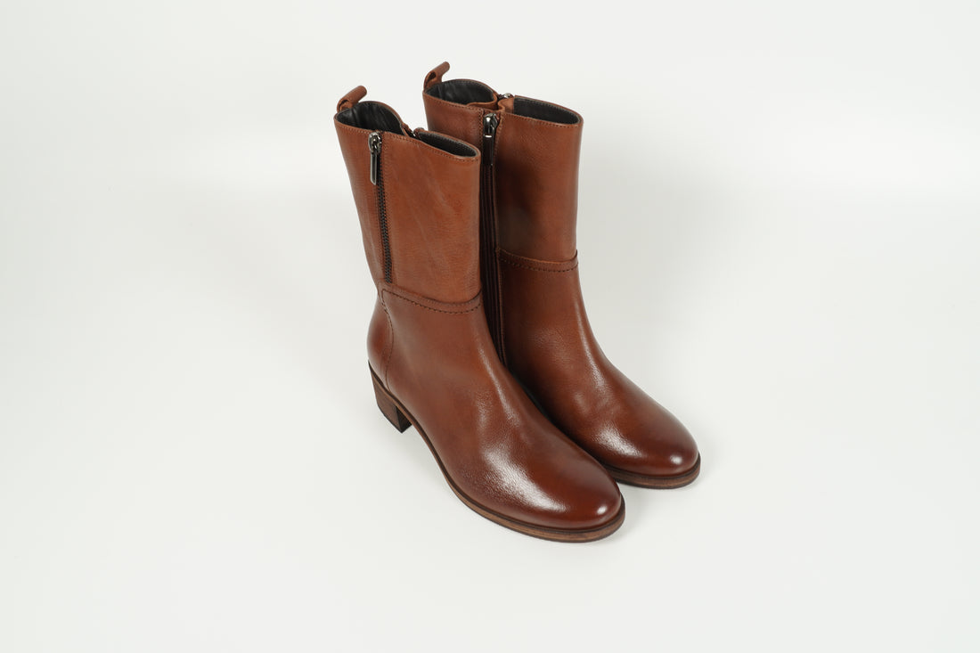 Stiefelette Braun