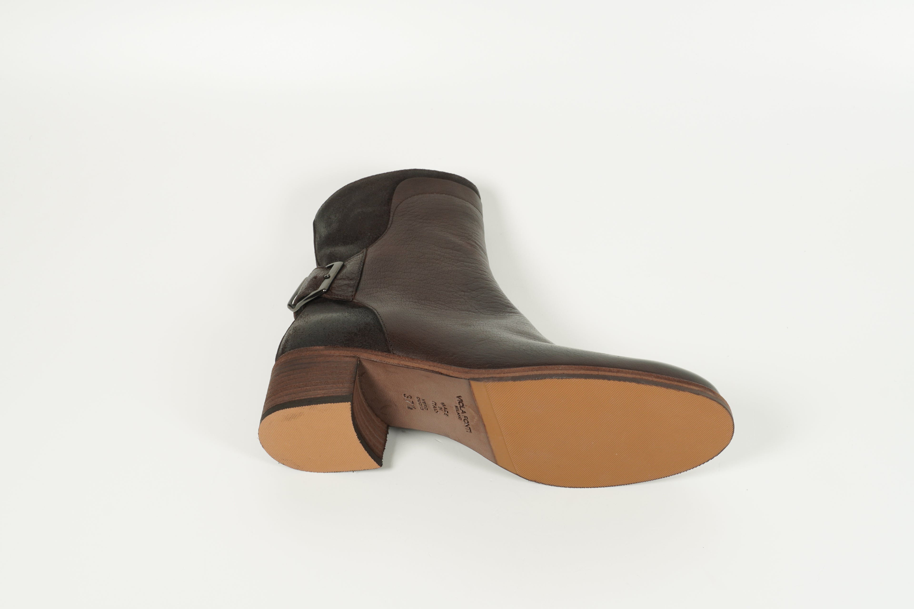 Stiefelette Braun