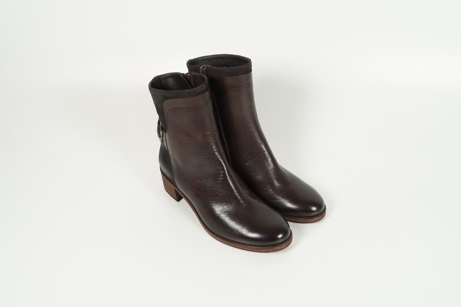 Stiefelette Braun