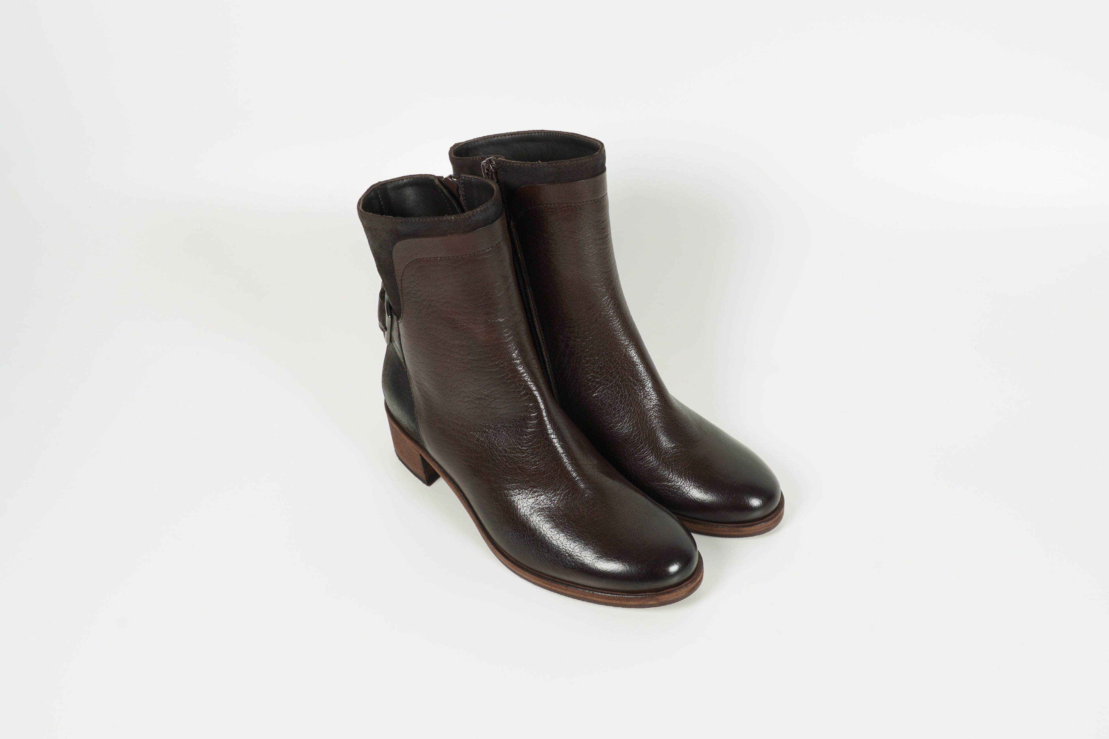 Stiefelette Braun
