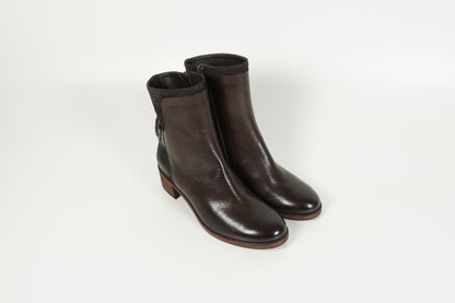 Stiefelette Braun