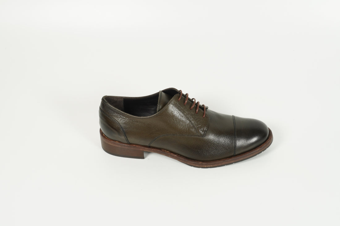 Schnürschuh Grün