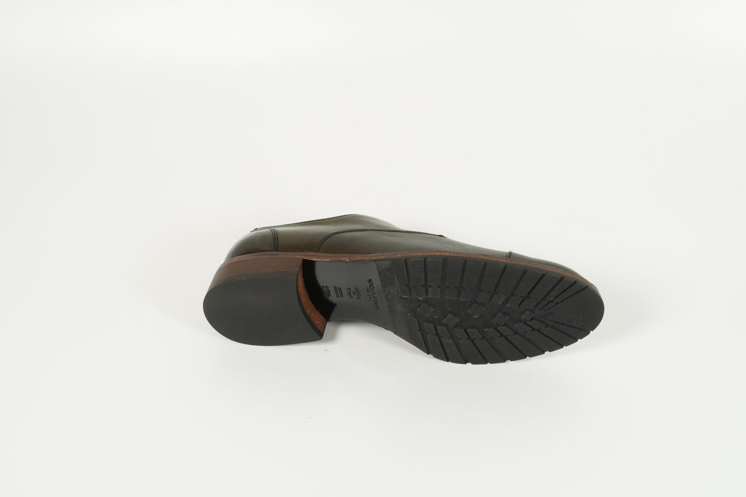 Schnürschuh Grün