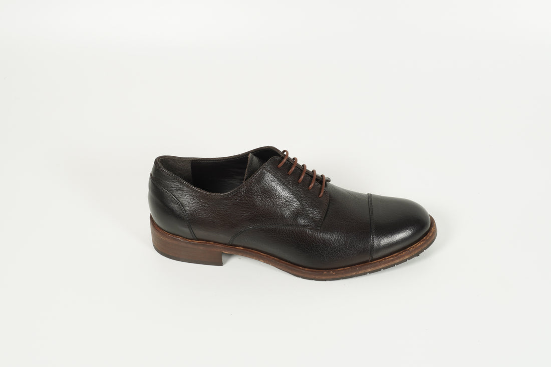 Schnürschuh Braun