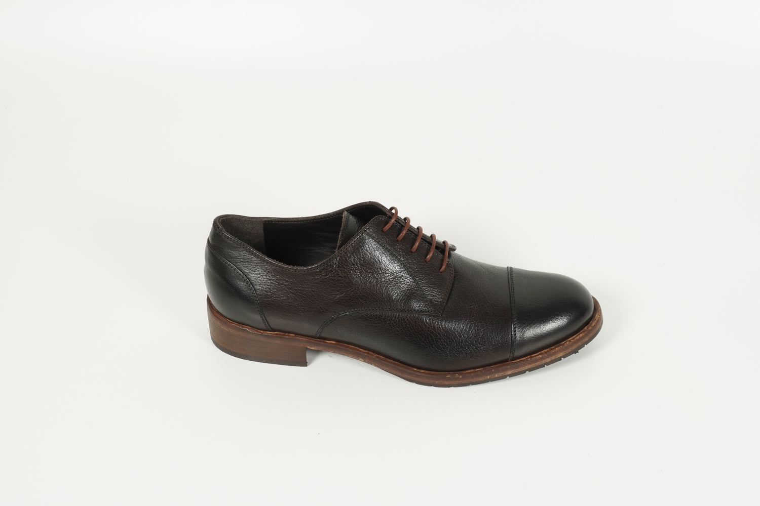 Schnürschuh Braun