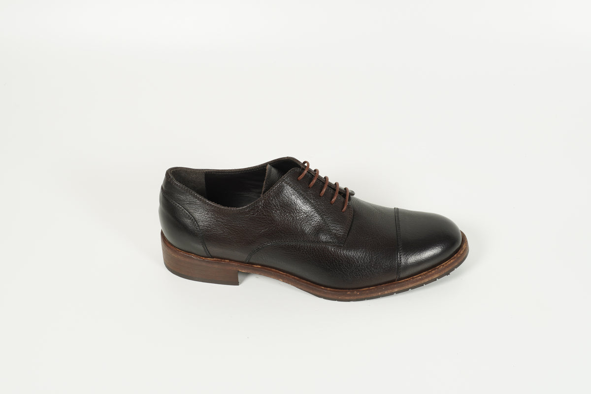 Schnürschuh Braun