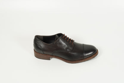 Schnürschuh Braun