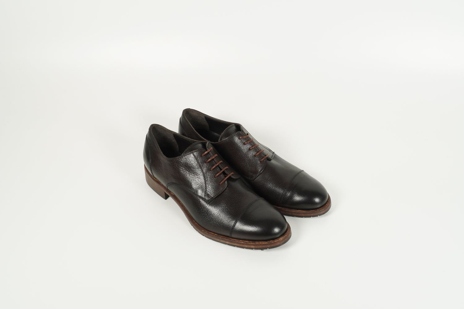 Schnürschuh Braun