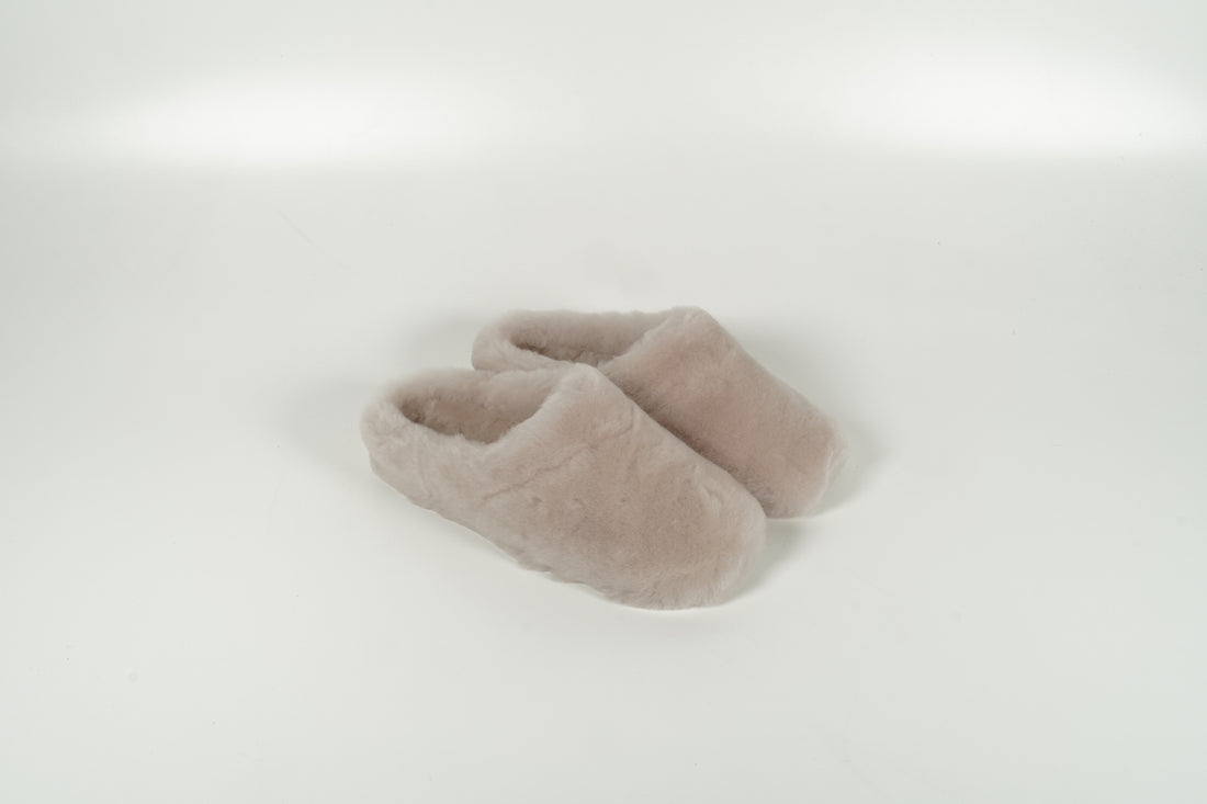 Hausschuhe Beige