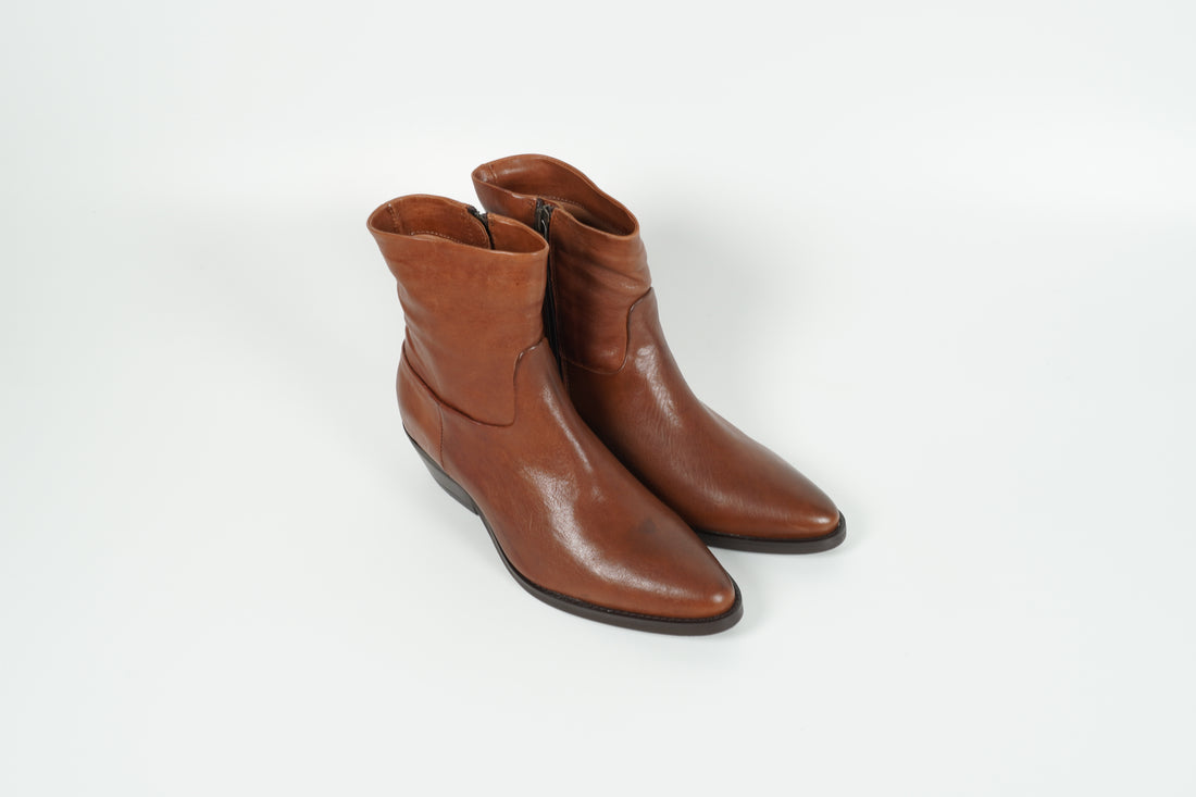 Stiefelette Braun