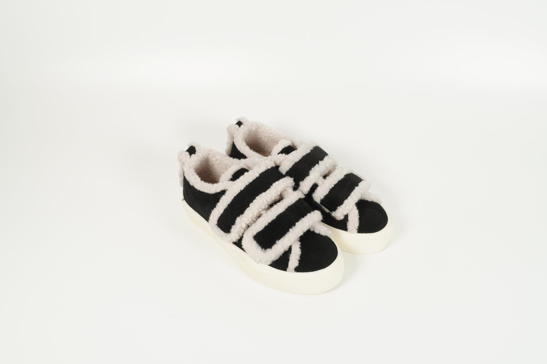 Sneaker gefüttert Schwarz