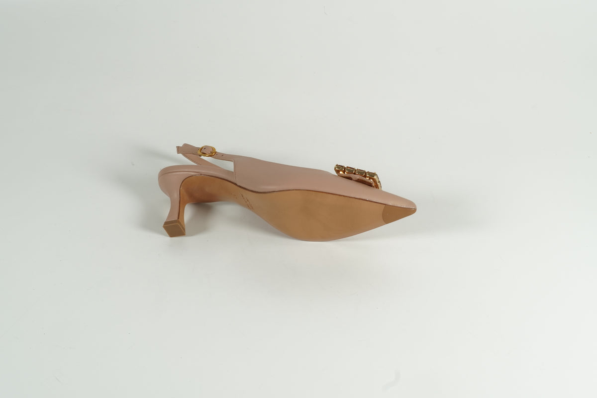 Beige Pumps