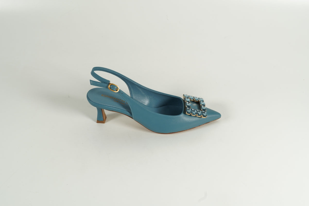 Escarpins bleu