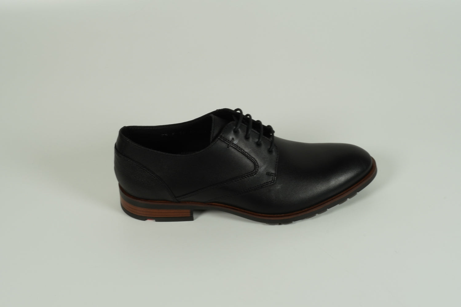 Schnürschuh Schwarz