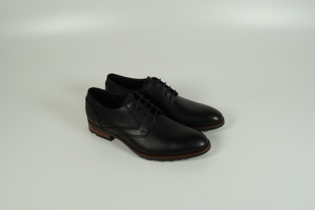 Schnürschuh Schwarz