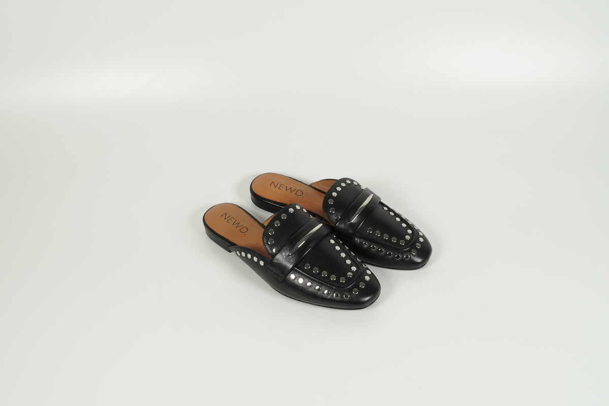 Chaussure à enfiler noire