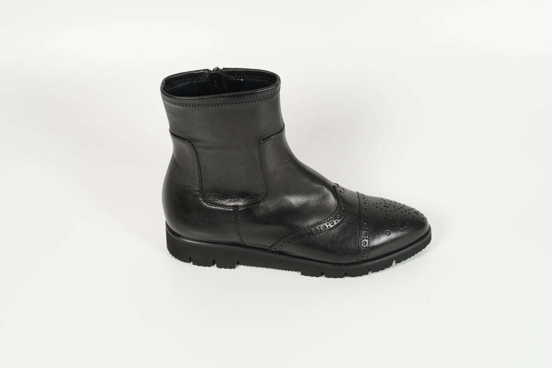 Stiefelette Schwarz