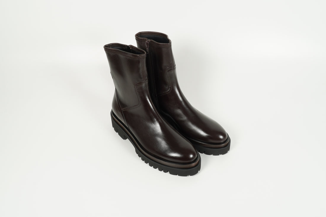 Bottines marron