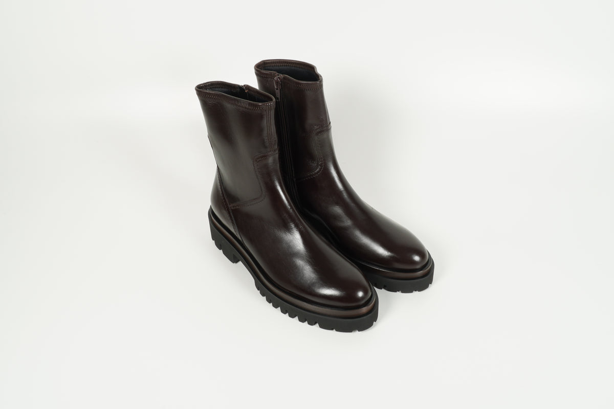 Stiefelette Braun