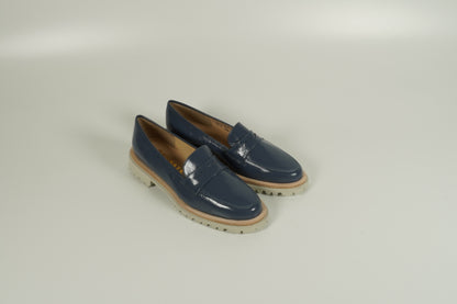 Mocassins bleu