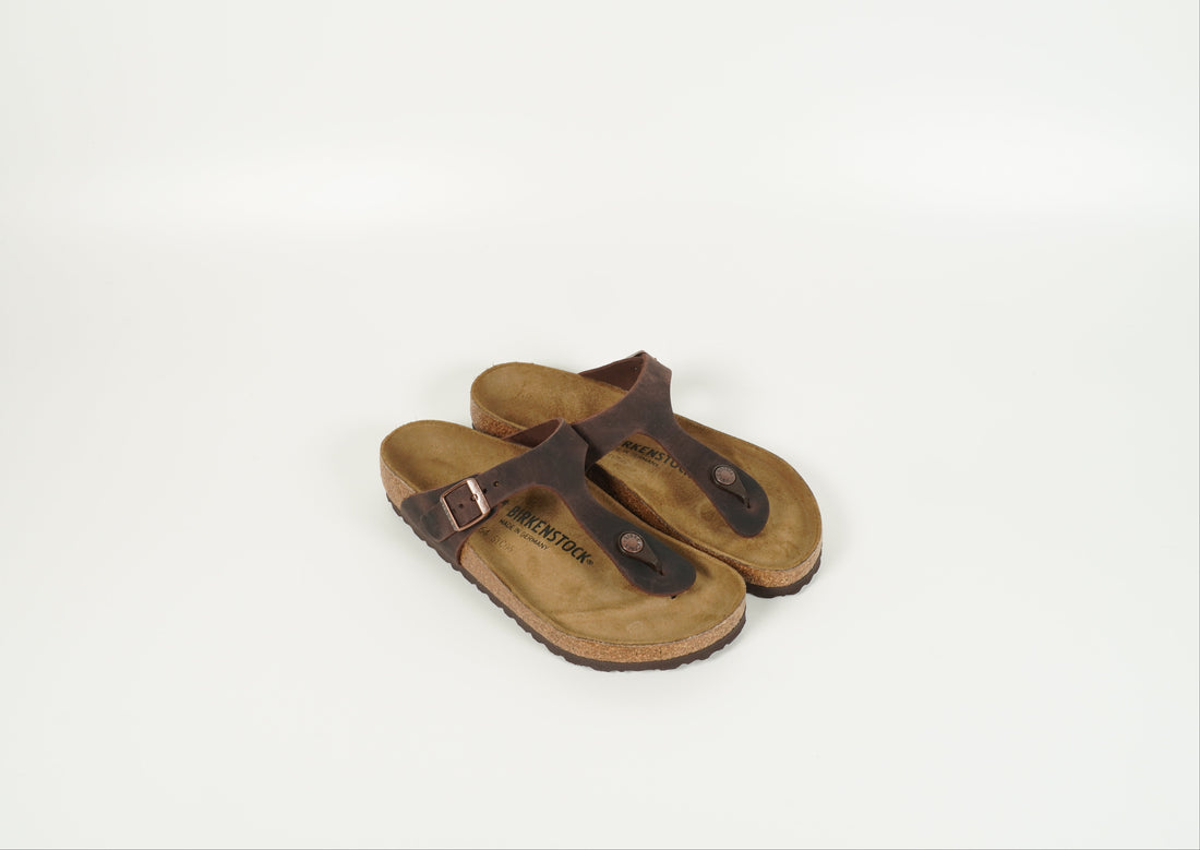 743831 Habana en cuir huilé