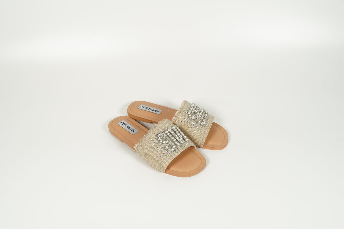 Beige mules
