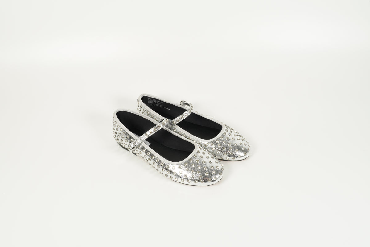 Ballerine argent