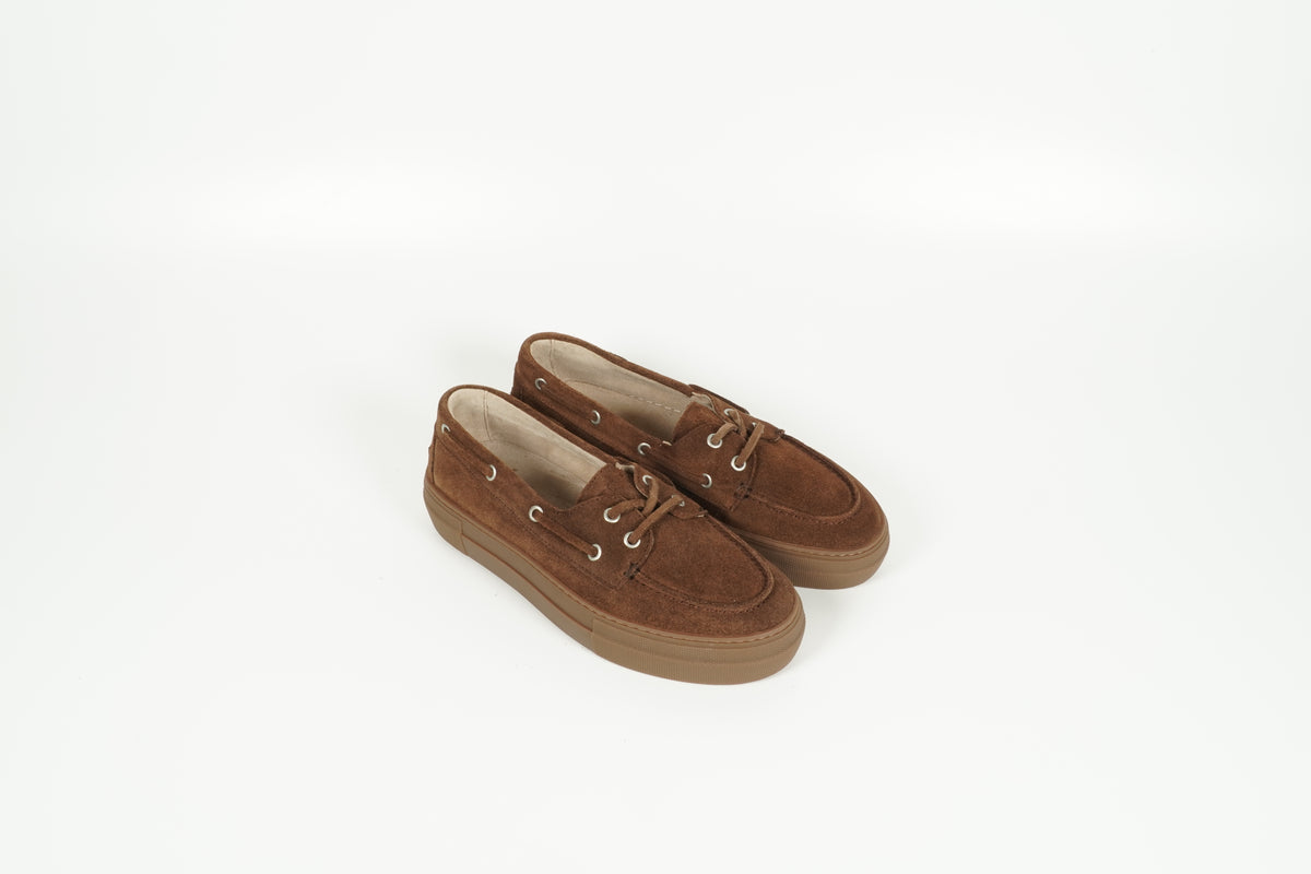 Bootschuh Braun