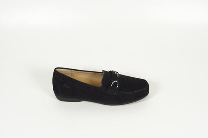 Moccasin Blau
