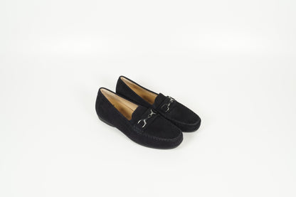 Moccasin Blau