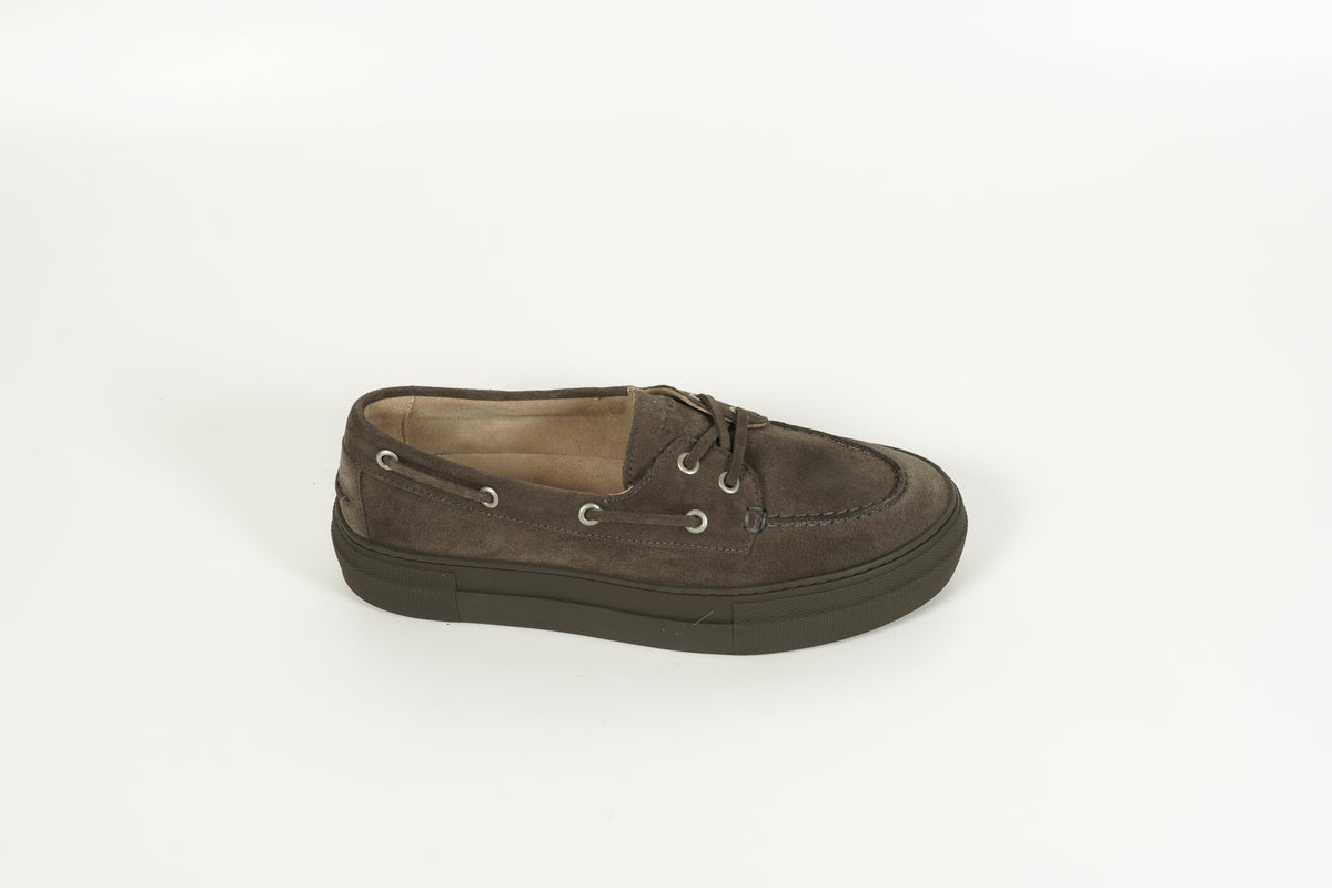 Bootschuh Grau